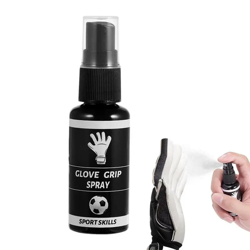 

Goalkeeper Gloves Spray Antislip Grip Spray For Soccer Gloves 30ml Gloves Cleaner Sticky Spray Football Gloves Tackifier For