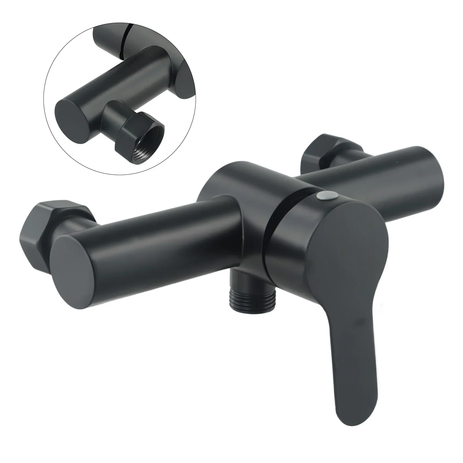 304 Stainless Steel Bathroom Shower Faucets Wall Mounted Metal Triple Bathtub Faucet Hot And Cold Water Mixer Valve Nozzle Tap
304 Stainless Steel Bathroom Shower Faucets Wall Mounted Metal Triple Bathtub Faucet Hot And Cold Water Mixer Valve Nozzle Tap