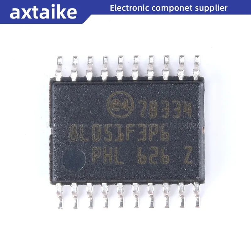 STM8L051 STM8L051F3P6 STM8L051F3P6TR TSSOP-20 SMD IC Microcontroller ARM MCU 
STM8L051 STM8L051F3P6 STM8L051F3P6TR TSSOP-20 SMD IC Microcontroller ARM MCU