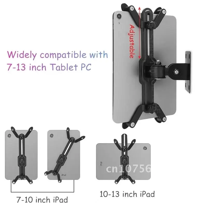 

Tablet PC 7-13 inch Support, Holder Tablets Stand Wall Mount 360° Rotating Screen Tilt Angle 90°