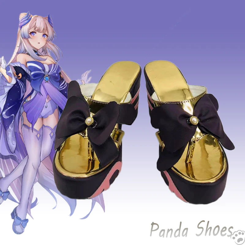 Genshinimpact Sangonomiya Kokomi Cosplay Shoes Anime Game Cos Clogs Boots Cosplay Costume Prop Shoes for Con Halloween Party
Genshinimpact Sangonomiya Kokomi Cosplay Shoes Anime Game Cos Clogs Boots Cosplay Costume Prop Shoes for Con Halloween Party