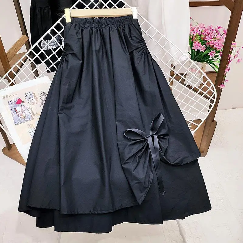 Zoki Harajuku High Waist Pleated A Line Skirts Women Korean Ins Tide Solid Streetwear Midi Skirt Fashion Bow Irregular Ball Gown
Zoki Harajuku High Waist Pleated A Line Skirts Women Korean Ins Tide Solid Streetwear Midi Skirt Fashion Bow Irregular Ball Gown