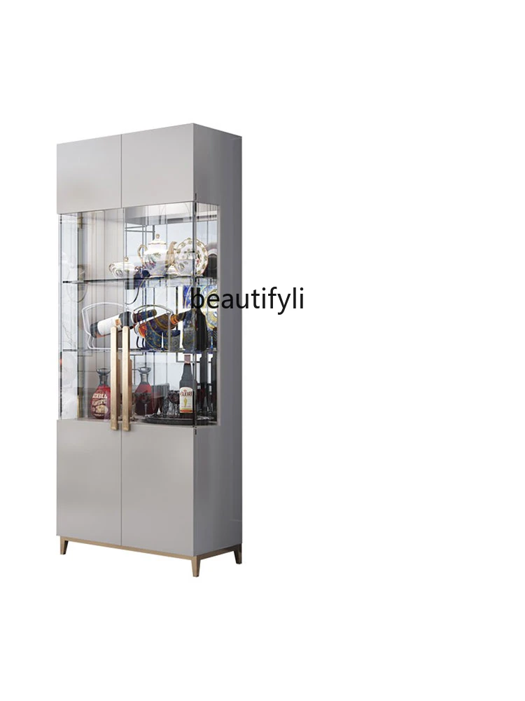 Light Luxury Glass Door Wine Cabinet Display Cabinet Modern Minimalist Double Door Wall Sideboard Cabinet Living Room Locker
Light Luxury Glass Door Wine Cabinet Display Cabinet Modern Minimalist Double Door Wall Sideboard Cabinet Living Room Locker