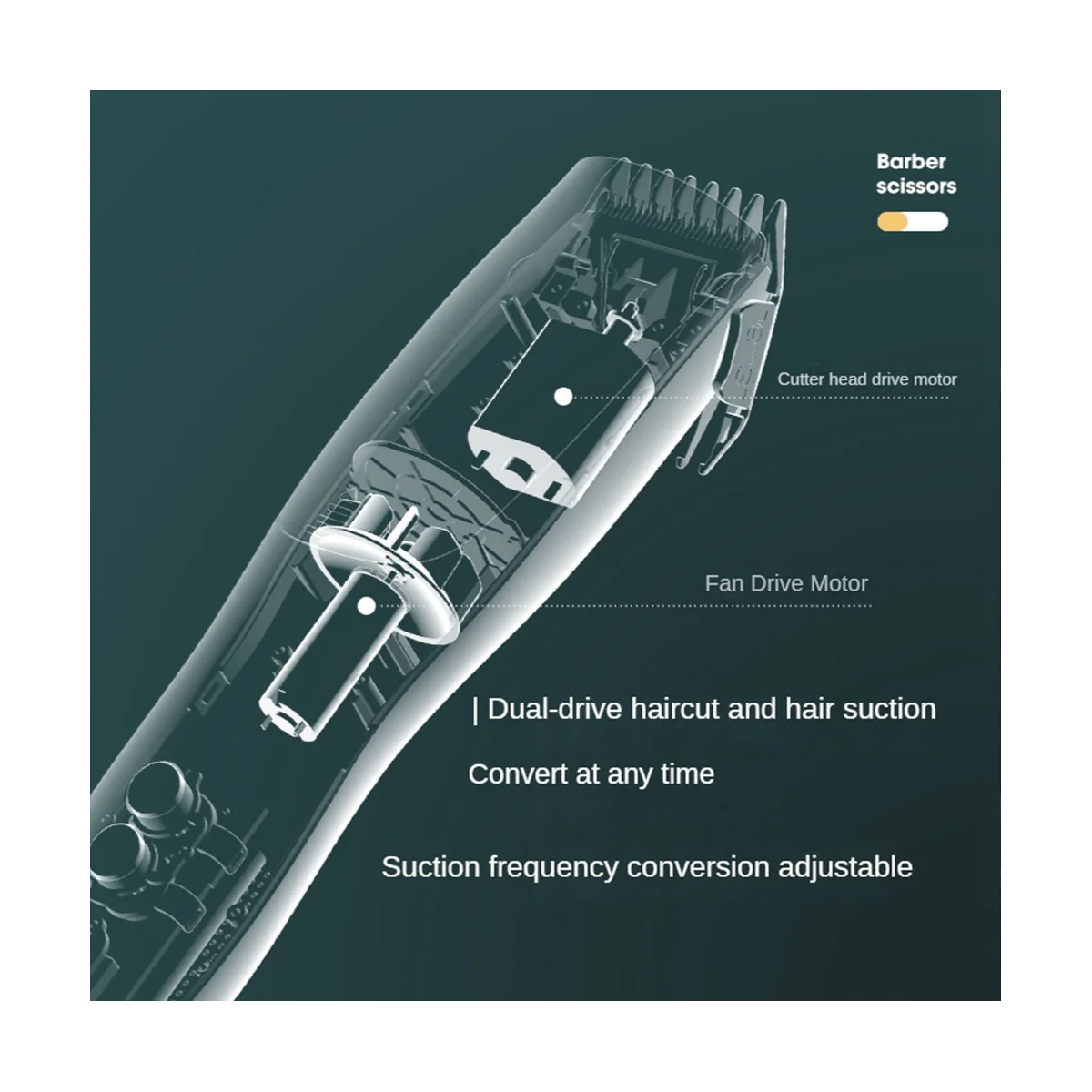 Rechargeable Electric Hair Clipper Trimmer IPX7 Universal Thinning Smart Baby Hair Shaver For Men Women Shaver-Black
Rechargeable Electric Hair Clipper Trimmer IPX7 Universal Thinning Smart Baby Hair Shaver For Men Women Shaver-Black