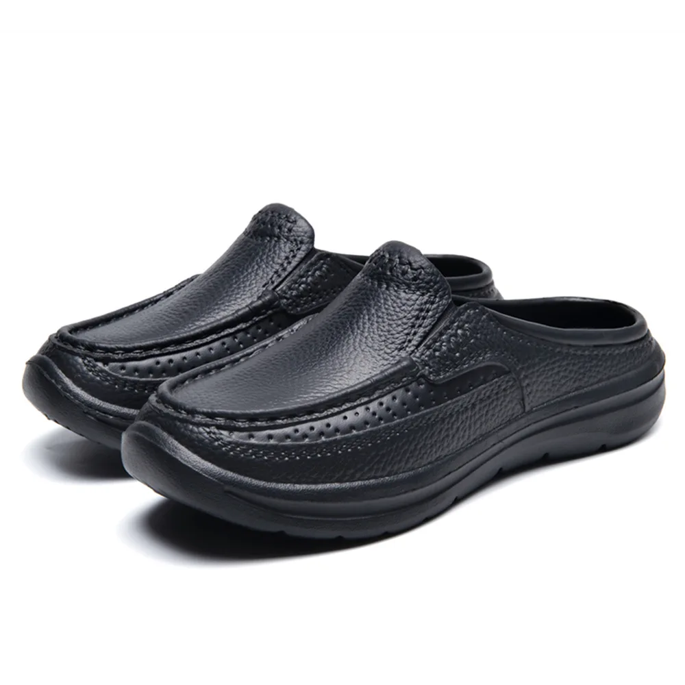 Men's Chef Shoes Comfortable Protective Shoes Male Loafers EVA Waterproof Non-slip Oil-proof Lightweight Wear-resistant Footwear
Men's Chef Shoes Comfortable Protective Shoes Male Loafers EVA Waterproof Non-slip Oil-proof Lightweight Wear-resistant Footwear