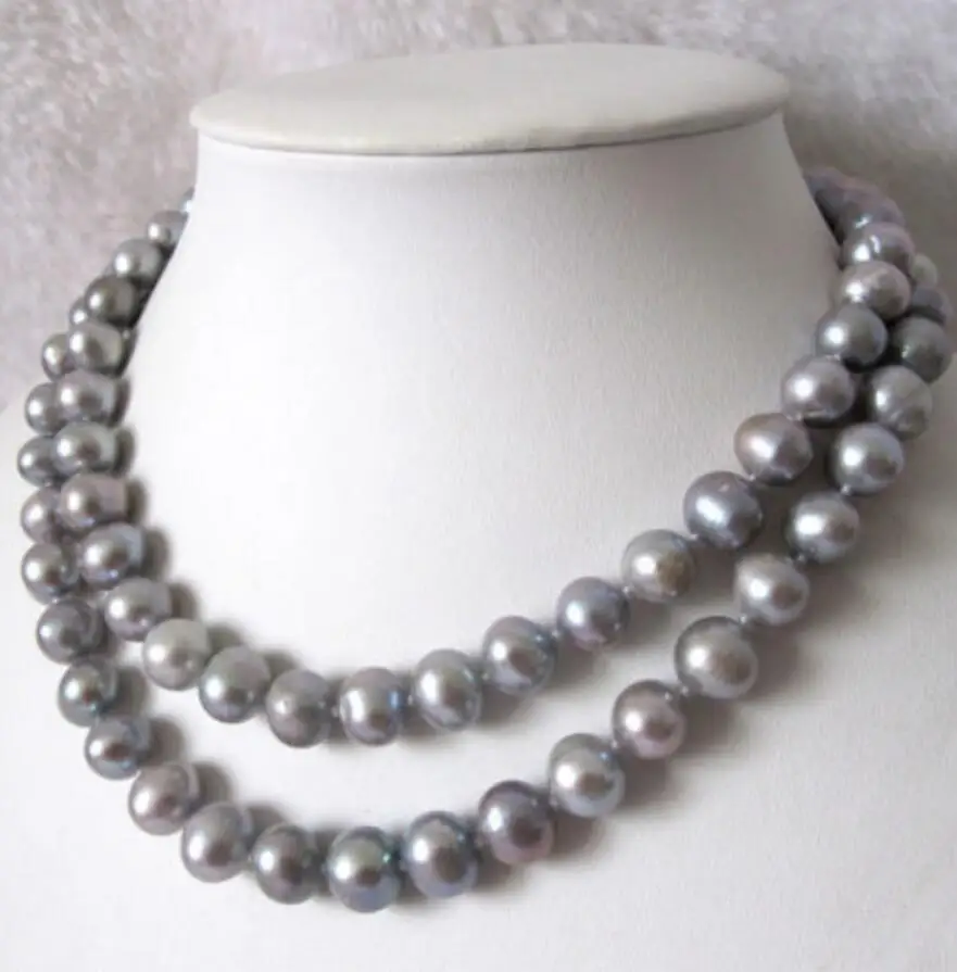 Free shipping 32 Inches 8-9mm Dark Gray Freshwater Pearl Strand Necklace AC, Grey Necklace
Free shipping 32 Inches 8-9mm Dark Gray Freshwater Pearl Strand Necklace AC, Grey Necklace