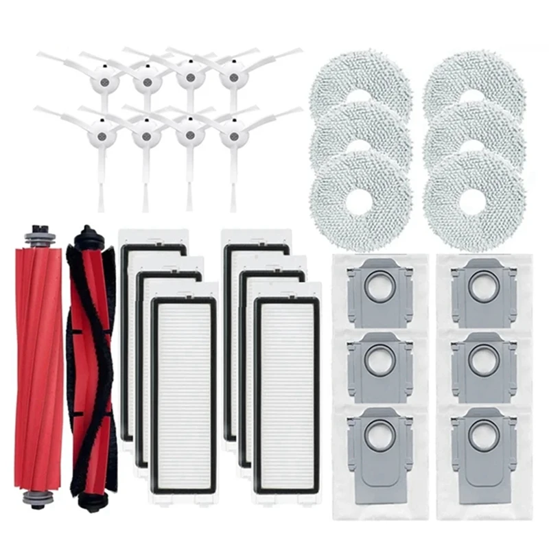 Roller Side Brush Dust Bag Accessories Filter Mop Cloth Spare Parts For Xiaomi Roborock Q Revo /P10 Robot Vacuum Cleaner 
Roller Side Brush Dust Bag Accessories Filter Mop Cloth Spare Parts For Xiaomi Roborock Q Revo /P10 Robot Vacuum Cleaner