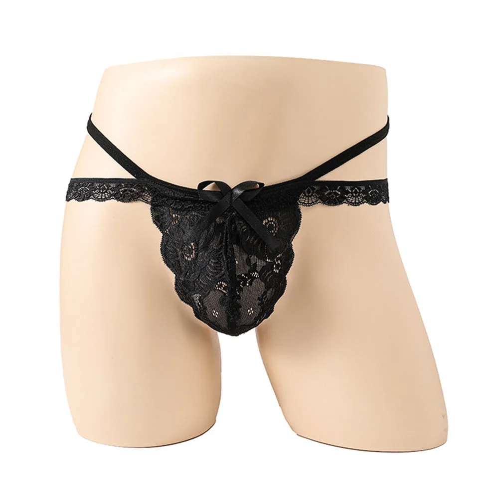 Sissy Men's Lace G-String Low Rise Bulge Pouch Briefs Underwear Exposed Butt Panties Gay Thong Hollow Out Erotic Lingerie
Sissy Men's Lace G-String Low Rise Bulge Pouch Briefs Underwear Exposed Butt Panties Gay Thong Hollow Out Erotic Lingerie