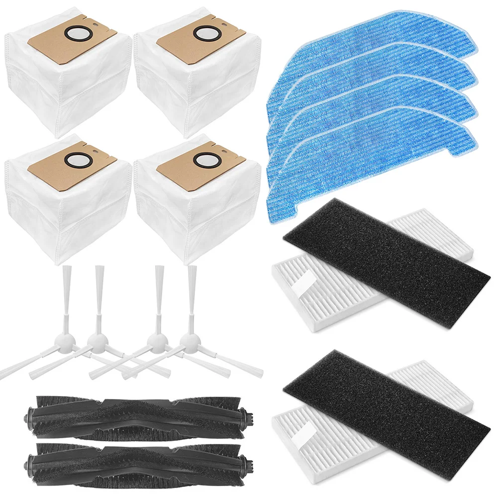 Filter Dust Bag Roller Brush Side Brushes All-in-one Kit Mop Cloth Mopping Cloths For Neabot Q11 Robotic Accessories Household
Filter Dust Bag Roller Brush Side Brushes All-in-one Kit Mop Cloth Mopping Cloths For Neabot Q11 Robotic Accessories Household