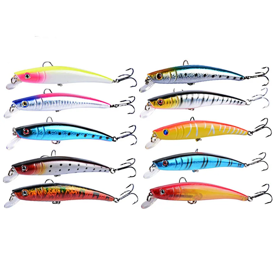 10pcs 11.5cm 11g Crankbaits Fishing Lure Set Wobblers For Trolling Pike Minnow Hard Artificial Bait Kit Swimbait Fishing Tackle
10pcs 11.5cm 11g Crankbaits Fishing Lure Set Wobblers For Trolling Pike Minnow Hard Artificial Bait Kit Swimbait Fishing Tackle