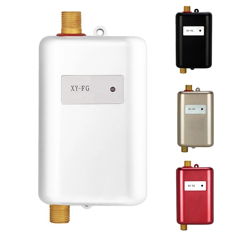 3800W Electric Water Heater Instantaneous Hot Water Heater Kitchen Bathroom Shower Flow Water Boiler 220V EU Plug 
3800W Electric Water Heater Instantaneous Hot Water Heater Kitchen Bathroom Shower Flow Water Boiler 220V EU Plug