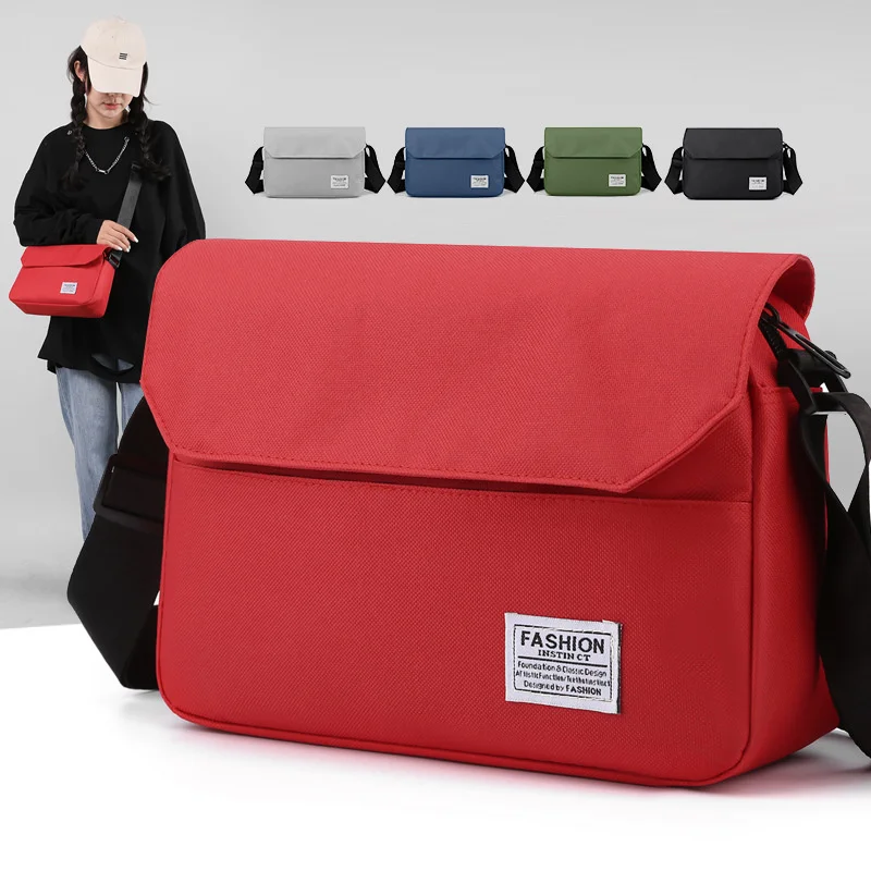 New Men Crossbody Bags Simple Outdoor Leisure Shoulder Bags Travel Messenger Bags Large Capacity Nylon Waterproof School Bags
New Men Crossbody Bags Simple Outdoor Leisure Shoulder Bags Travel Messenger Bags Large Capacity Nylon Waterproof School Bags