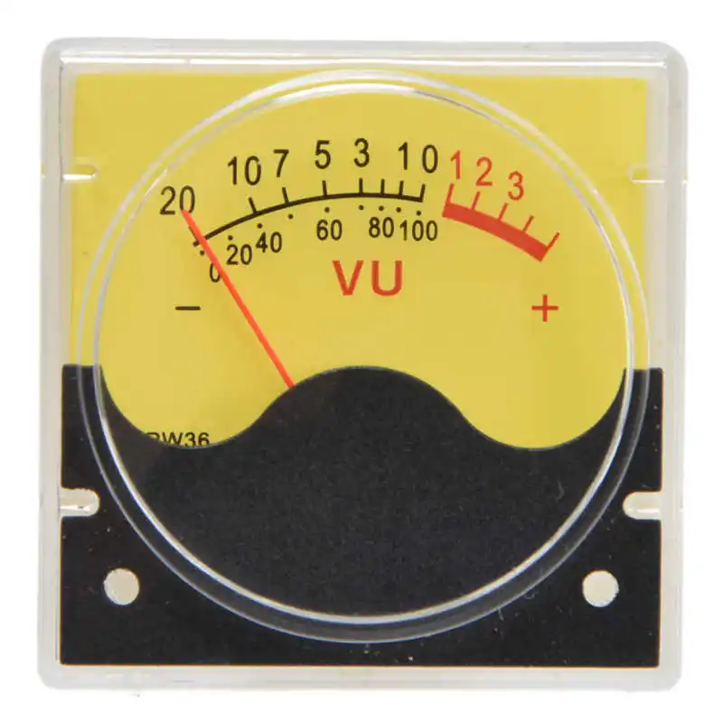1pcs TS-R36W Pointer Type VU Meter 500uA High Accuracy DB VU Meter Header for Household PC and PMMA Materials
1pcs TS-R36W Pointer Type VU Meter 500uA High Accuracy DB VU Meter Header for Household PC and PMMA Materials