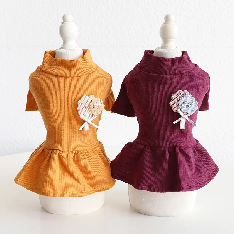 Solid Color Small Tree Flower Bottoming Skirt 2023 Autumn and Winter Cat Clothing Pet Clothing Dog Clothing Puppy
Solid Color Small Tree Flower Bottoming Skirt 2023 Autumn and Winter Cat Clothing Pet Clothing Dog Clothing Puppy