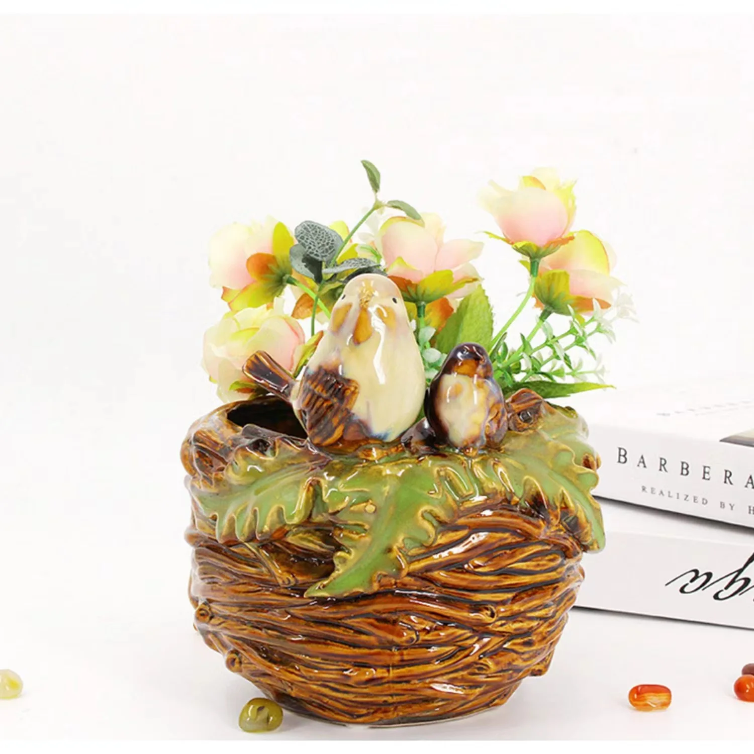 Nordic Home Ceramics Animal Creativity Minimalist Desktop Window Display Crafts Succulent Green Pineapple Hydroponic Flower Tank
Nordic Home Ceramics Animal Creativity Minimalist Desktop Window Display Crafts Succulent Green Pineapple Hydroponic Flower Tank
