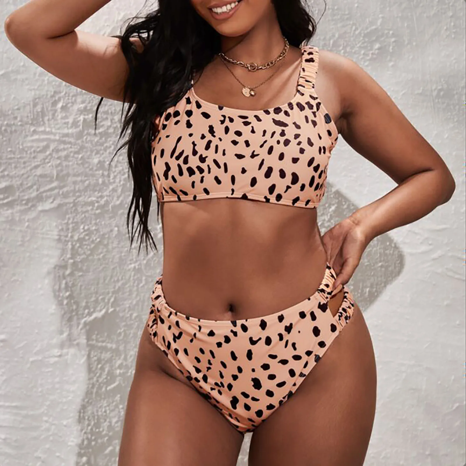 Bikini 2022 Woman Split Plus Size Bikini Set Print Summer Swimwear Women Push Up Bathing Suit With Chest Pads Купальник Женский
Bikini 2022 Woman Split Plus Size Bikini Set Print Summer Swimwear Women Push Up Bathing Suit With Chest Pads Купальник Женский