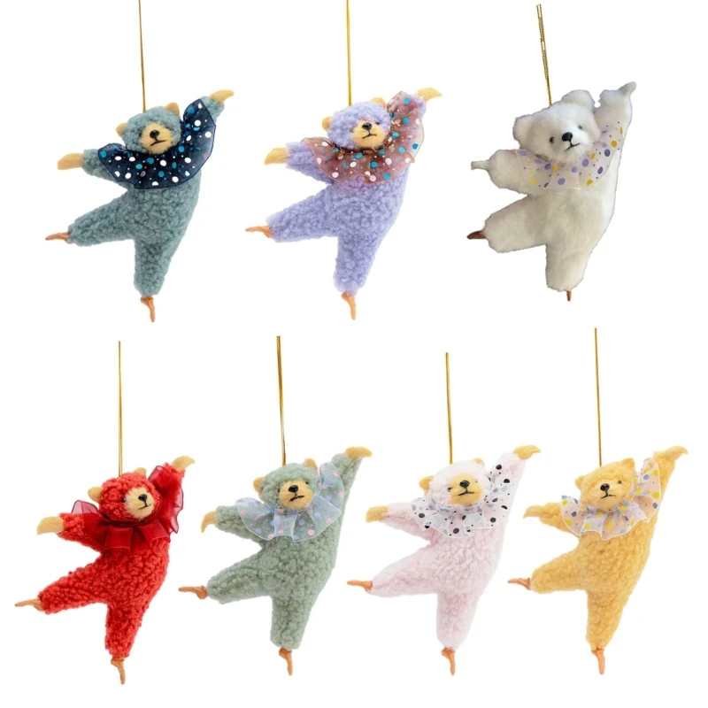 Кулон «Балетный Медведь» Мини-подвеска в форме животного Брелок для ключей ручной работы Декор для ключей
Кулон «Балетный Медведь» Мини-подвеска в форме животного Брелок для ключей ручной работы Декор для ключей