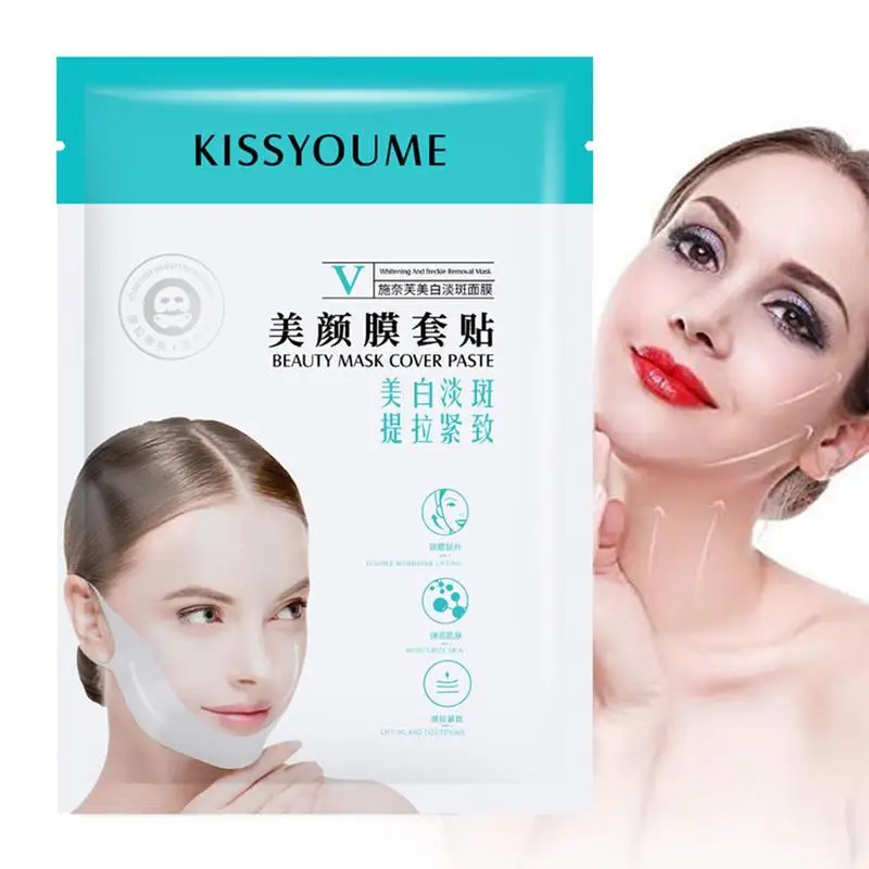 V Shaped Slimming Faceshield 5Pcs Small Face V Ear-hangings Facial Skin Care 3.14*3.14*1.96inch Neck Lift Tape Face Patch Facial
V Shaped Slimming Faceshield 5Pcs Small Face V Ear-hangings Facial Skin Care 3.14*3.14*1.96inch Neck Lift Tape Face Patch Facial