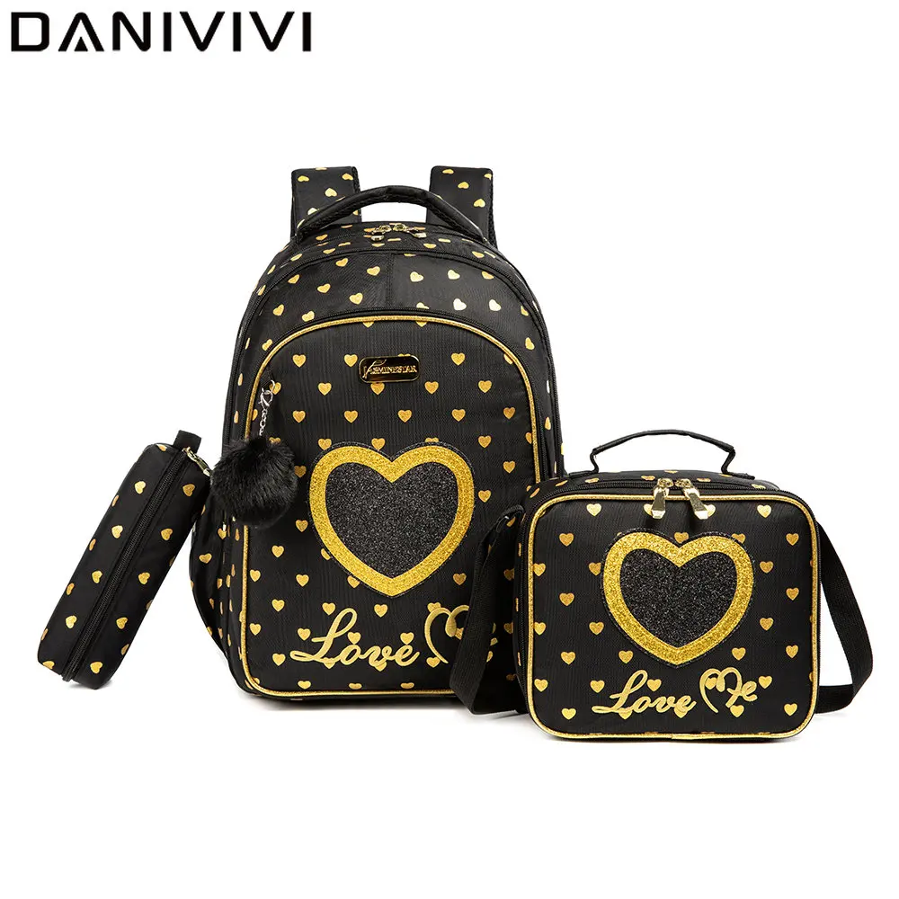 New 3 Pcs/set School Backpack for Girls Kids Children High Quality Backpack Schoolbag with Lunch Box Mochilas Para Estudiantes
New 3 Pcs/set School Backpack for Girls Kids Children High Quality Backpack Schoolbag with Lunch Box Mochilas Para Estudiantes