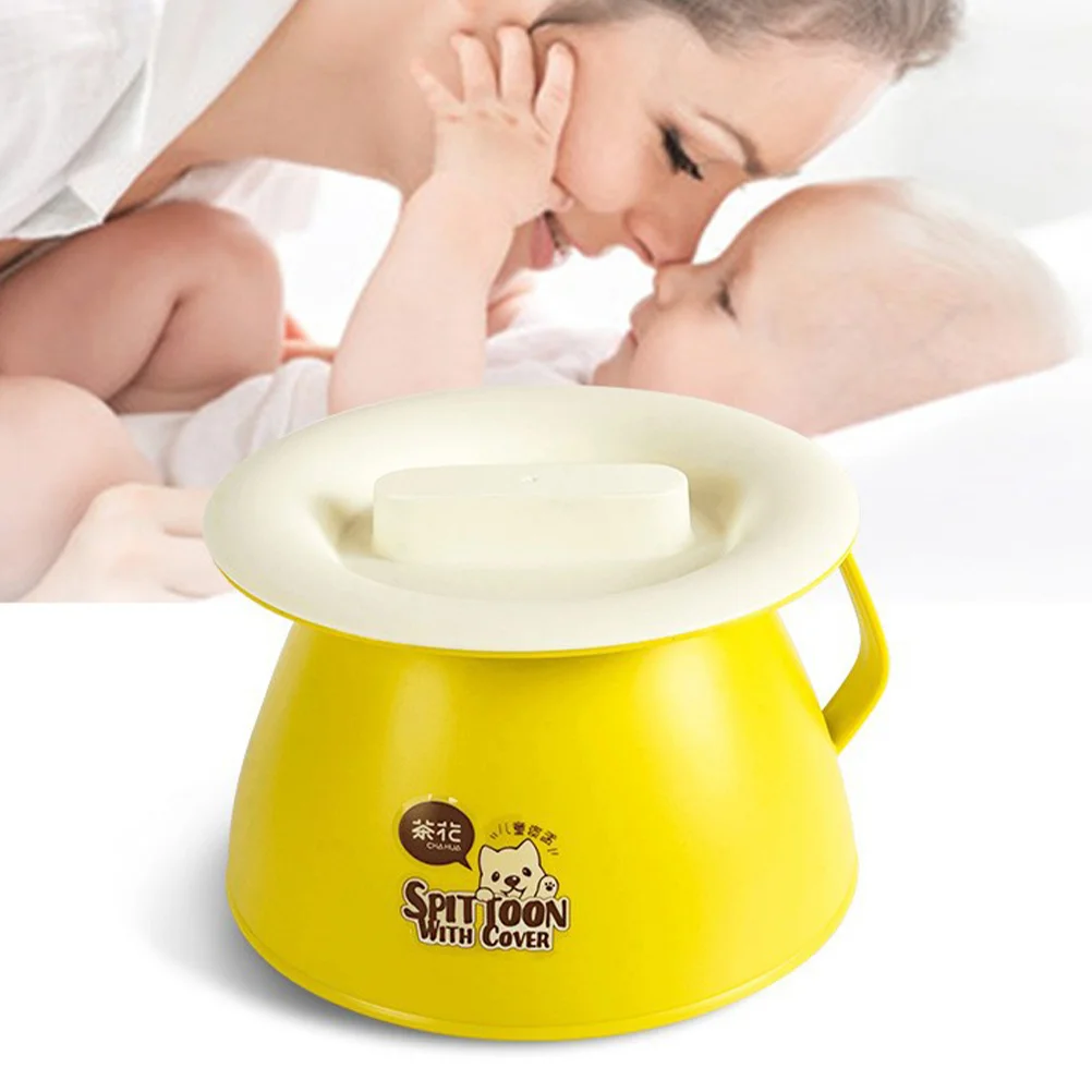 Plastic Spittoon Small Toilet Urinal Spittoon Bedside Commode Bucket Urine Bucket with Lid
Plastic Spittoon Small Toilet Urinal Spittoon Bedside Commode Bucket Urine Bucket with Lid