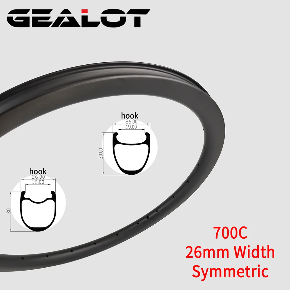 Сверхлегкий бескамерный симметричный обод 700C для дорожного велосипеда, 26 мм, Ширина 30 мм, глубина UD 3K 12k, матовые глянцевые велосипедные колеса 
Сверхлегкий бескамерный симметричный обод 700C для дорожного велосипеда, 26 мм, Ширина 30 мм, глубина UD 3K 12k, матовые глянцевые велосипедные колеса