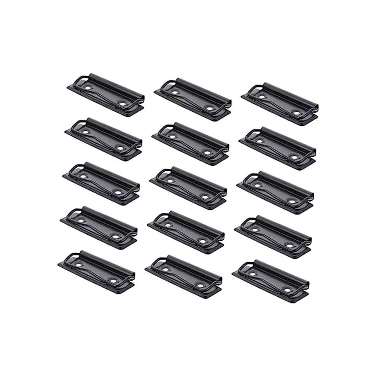 15Pcs Stationery Plate Holder Stainless Steel Clips Pocket Folders Office Folders Black Mountable Clipboards Clips File
15Pcs Stationery Plate Holder Stainless Steel Clips Pocket Folders Office Folders Black Mountable Clipboards Clips File