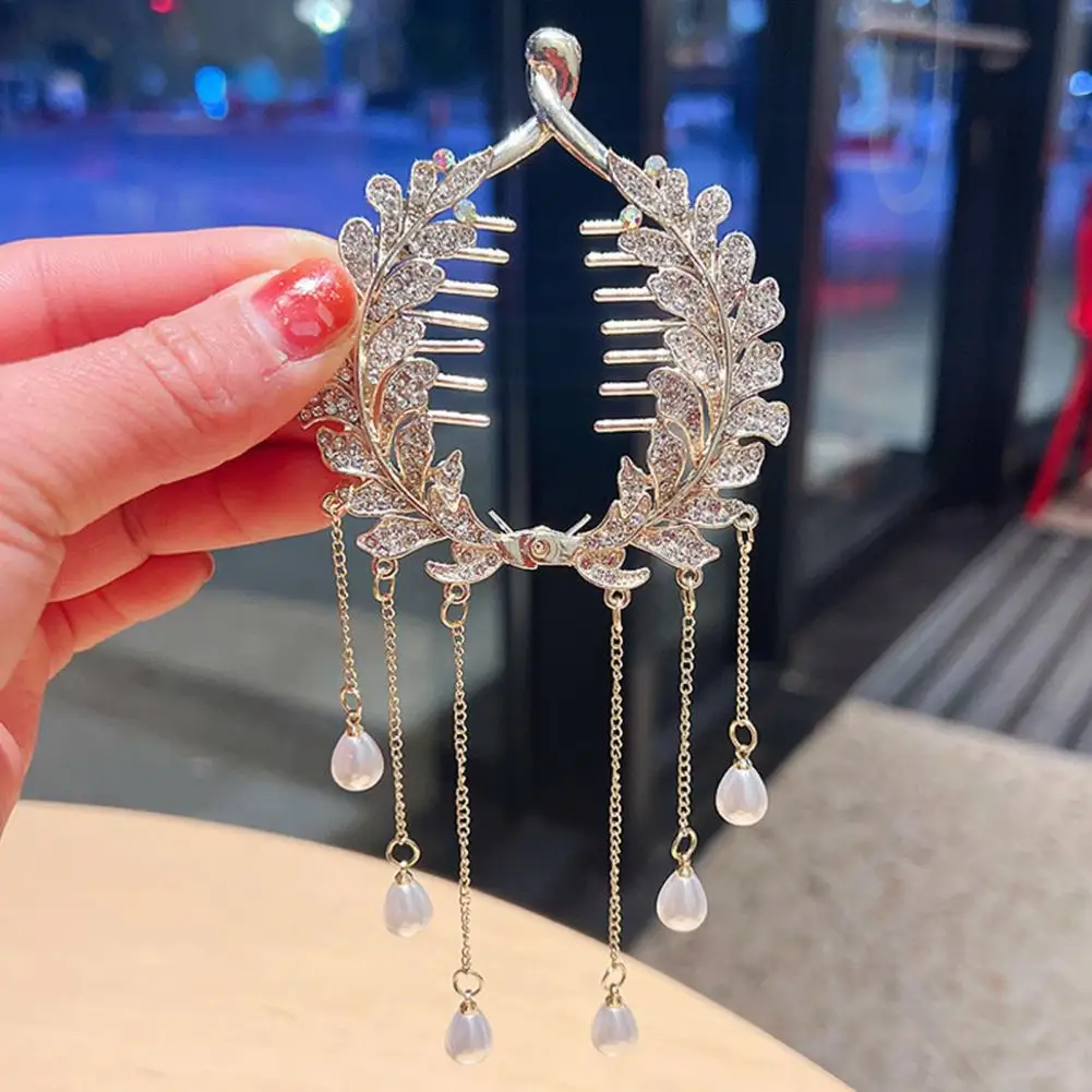 High Ponytail Clip Chinese Style Hair Accessories Ponytail Holder Clip Sparkling Rhinestone Ladies Hair Bun Ponytail Clip
High Ponytail Clip Chinese Style Hair Accessories Ponytail Holder Clip Sparkling Rhinestone Ladies Hair Bun Ponytail Clip
