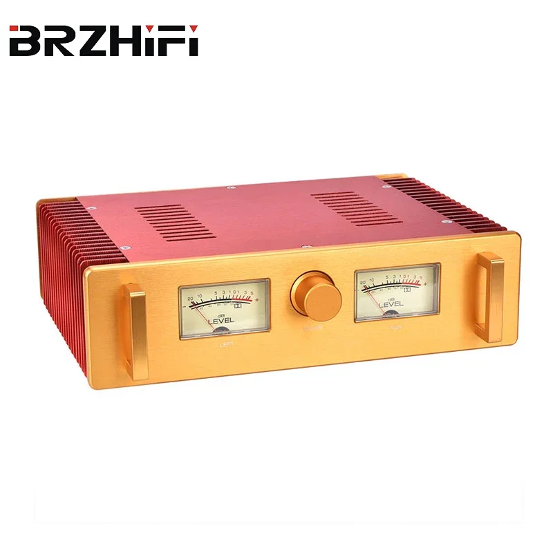 BRZHIFI Audio A100 2.1 Channel HiFi Hood 1969 Golden Seal Class A Power Amplifier Tube Audiophile Stereo Sound Speaker Home Amp
BRZHIFI Audio A100 2.1 Channel HiFi Hood 1969 Golden Seal Class A Power Amplifier Tube Audiophile Stereo Sound Speaker Home Amp