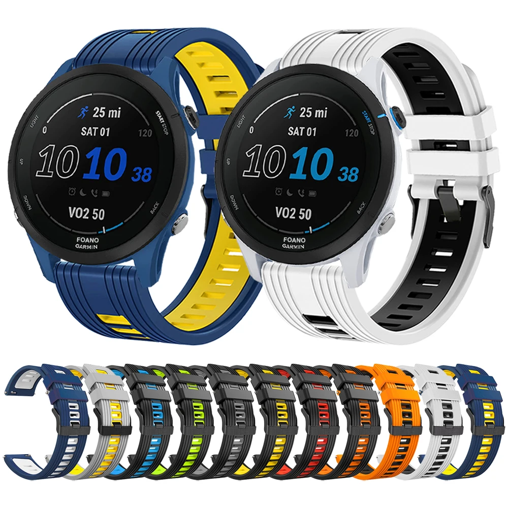 Сменный ремешок для часов Garmin Forerunner 255, музыки, 2 45 мм, Vivoactive 4, силиконовый
Сменный ремешок для часов Garmin Forerunner 255, музыки, 2 45 мм, Vivoactive 4, силиконовый