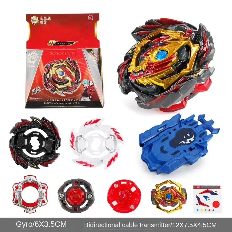 Takara Tomy Beyblade Burst Bursting Top B-145C Double Sided 2-in-1 Double Way Pull Wire Launcher Box Toy Children's Gift
Takara Tomy Beyblade Burst Bursting Top B-145C Double Sided 2-in-1 Double Way Pull Wire Launcher Box Toy Children's Gift