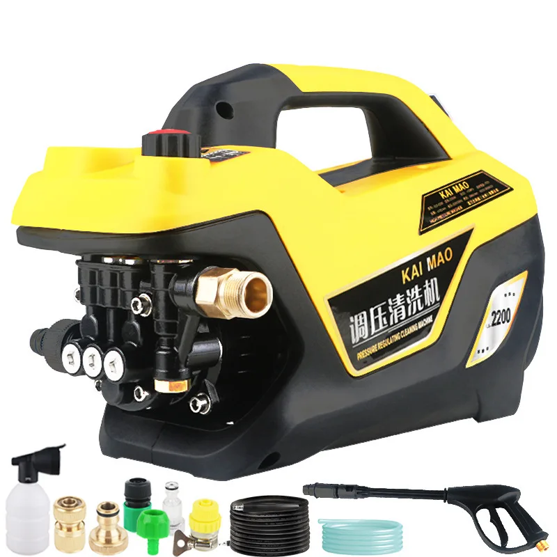 Adjustable pressure household car washer 220V automatic water gun high-pressure washer
Adjustable pressure household car washer 220V automatic water gun high-pressure washer
