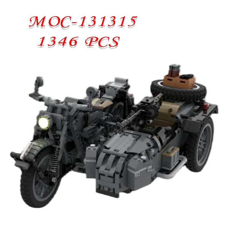 New MOC-131315 Three-wheeled Motorcycle Self-locking Building Block Model Building Puzzle Birthday Christmas Toy Gift Ornaments
New MOC-131315 Three-wheeled Motorcycle Self-locking Building Block Model Building Puzzle Birthday Christmas Toy Gift Ornaments