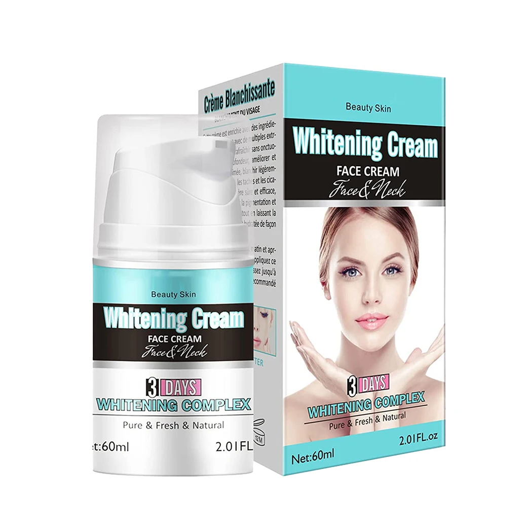 Whitening Face Cream Complex Facial Moisturizer Pure Fresh Natural Anti Aging Wrinkle Lift Firming Whitening Product 60ml 
Whitening Face Cream Complex Facial Moisturizer Pure Fresh Natural Anti Aging Wrinkle Lift Firming Whitening Product 60ml
