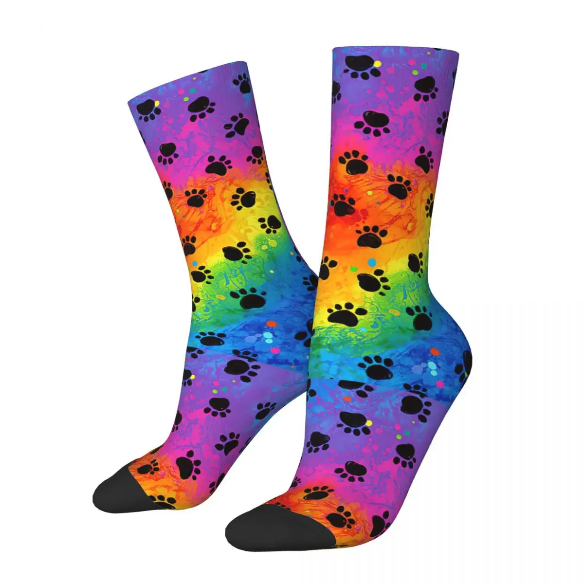 Happy Funny Male Men Socks Hip Hop Rainbow Paw Sock Dog Cat Sport Women Socks Spring Summer Autumn Winter
Happy Funny Male Men Socks Hip Hop Rainbow Paw Sock Dog Cat Sport Women Socks Spring Summer Autumn Winter