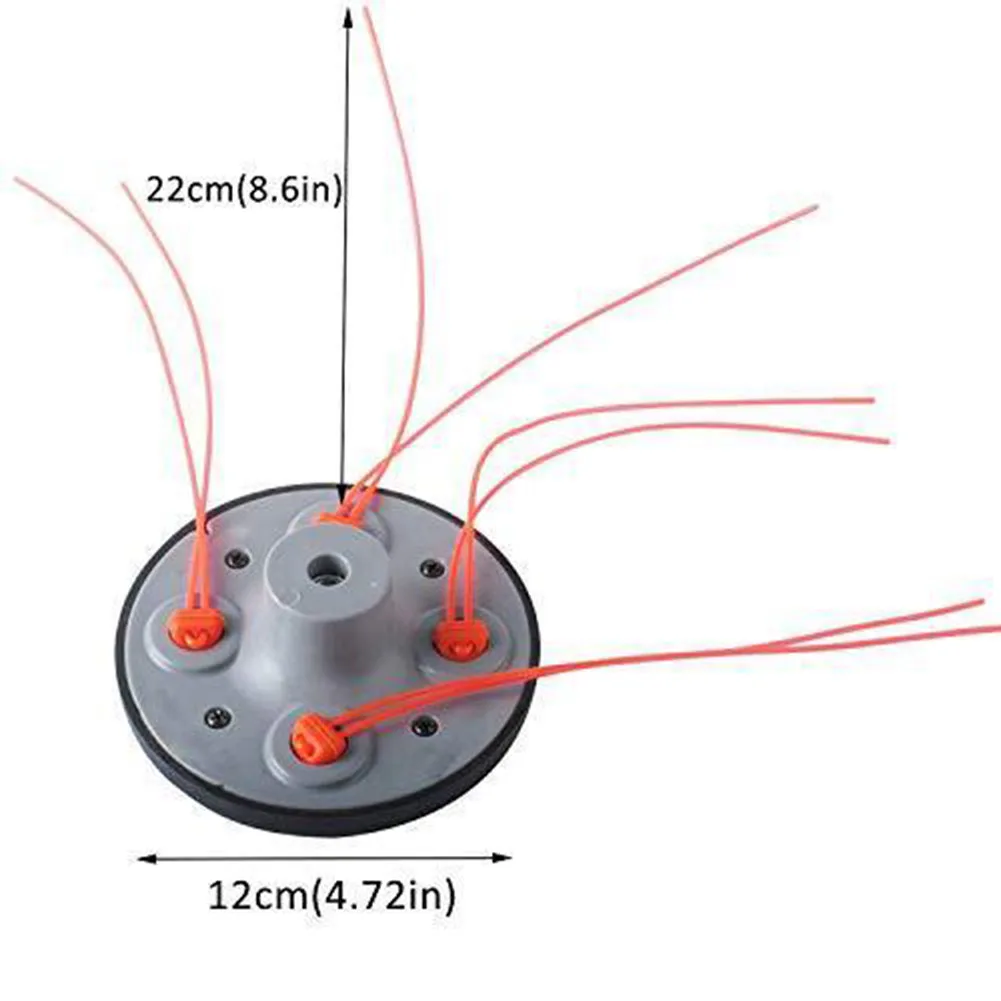 55-491 String Trimmer Head Trimmer Head Parts Plastic+nylon Material Premium Pre-cut Line Repair Tools Replaceable
55-491 String Trimmer Head Trimmer Head Parts Plastic+nylon Material Premium Pre-cut Line Repair Tools Replaceable