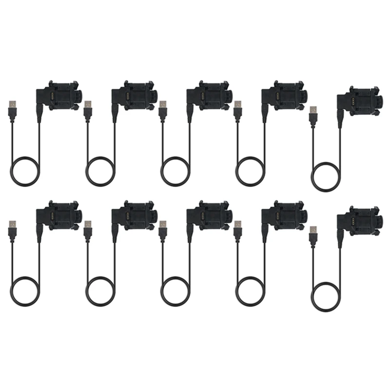 

10X USB Fast Charging Cable Charger Dock Data Sync For Garmin Fenix 3 HR Quatix 3 Watch Smart