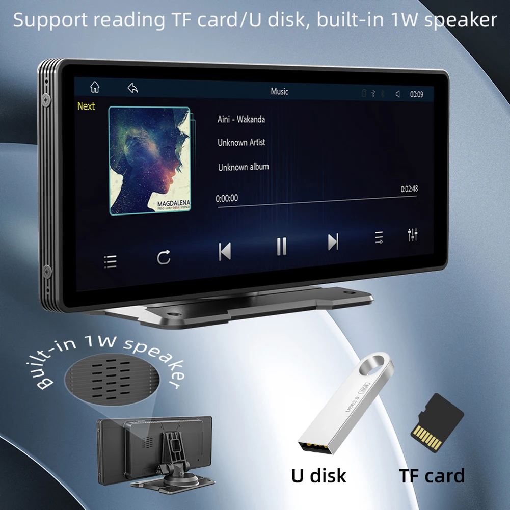 9.3 Inch Wireless FM Radio HD Wireless Multimedia Player Large Display Bluetooth-compatible Radio Carplay Android Auto Supported
9.3 Inch Wireless FM Radio HD Wireless Multimedia Player Large Display Bluetooth-compatible Radio Carplay Android Auto Supported