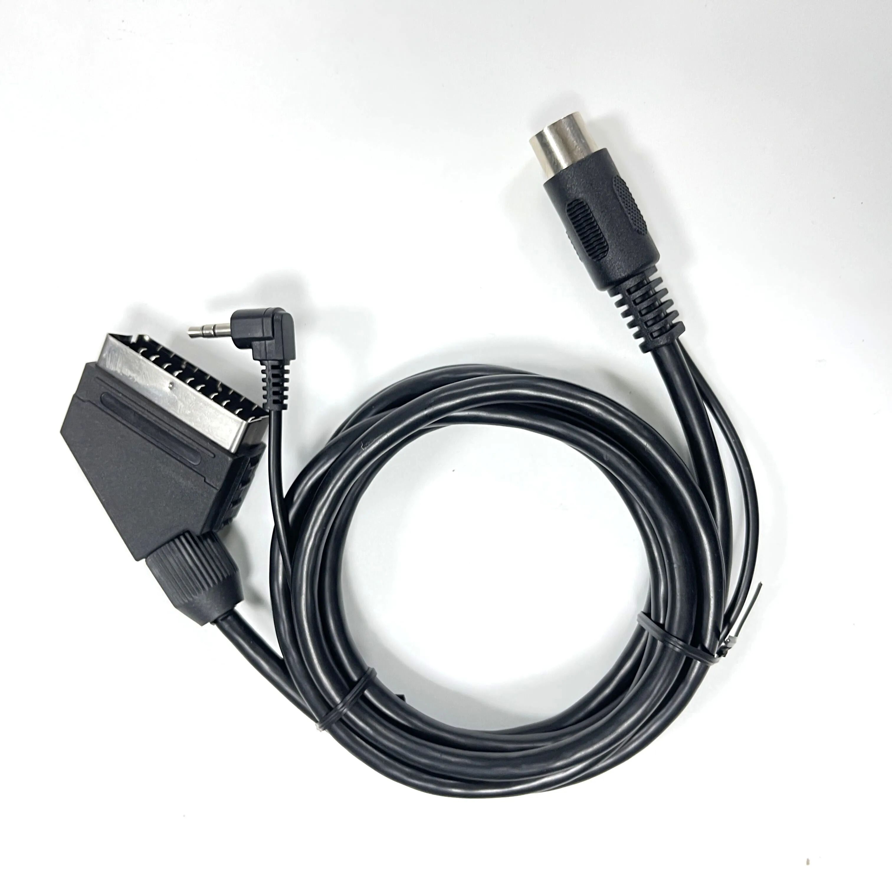 Никелированный двухканальный кабель scart av для SEGA Genesis 1 3,5 мм 1,8 метра для NEO GEO
Никелированный двухканальный кабель scart av для SEGA Genesis 1 3,5 мм 1,8 метра для NEO GEO