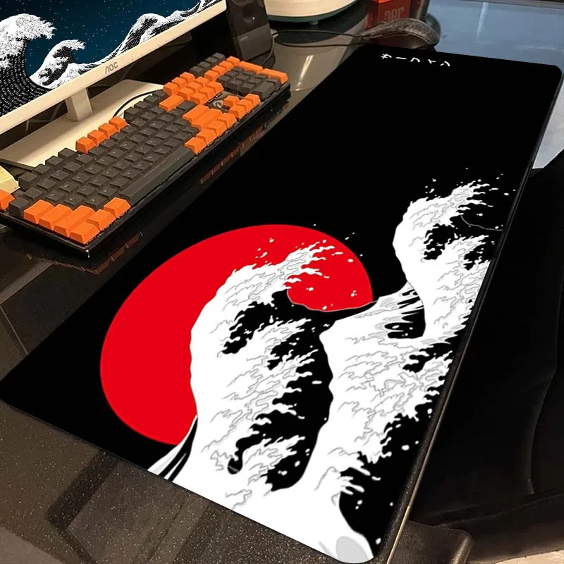 Japanese Great Wave Mouse Pad XXL Large Mousepad Office Laptop Mice Pad Gaming Gamer Desk Pad Keyboard Pads Anti-slip Desk Mats
Japanese Great Wave Mouse Pad XXL Large Mousepad Office Laptop Mice Pad Gaming Gamer Desk Pad Keyboard Pads Anti-slip Desk Mats