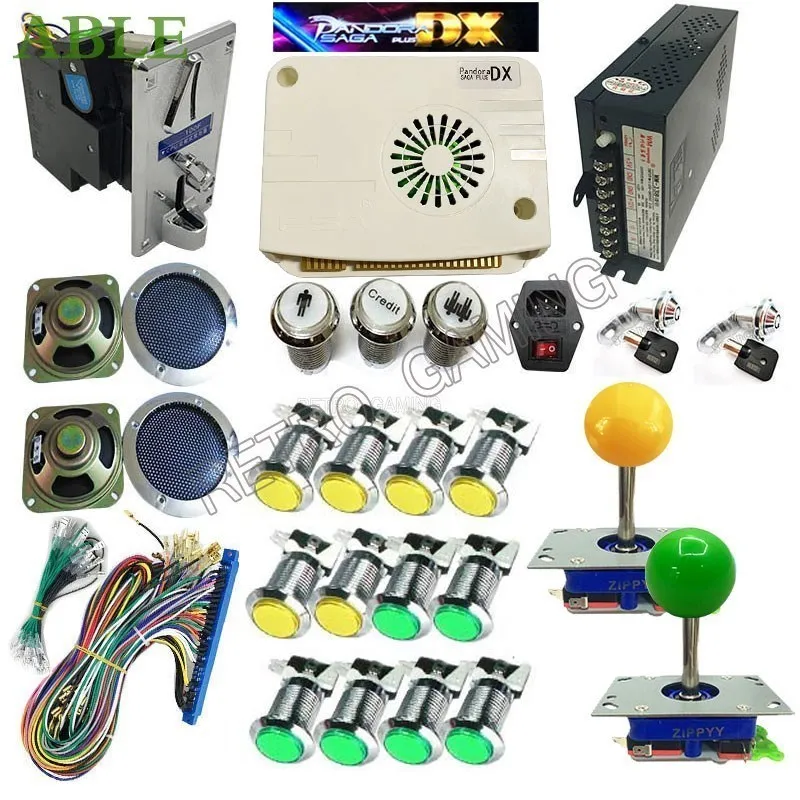 

Pandora Saga DX 5000 in 1 Special DIY Kit Arcade stick Jamma Box Push Button Joystick For Bartop Arcade Game Console Cabinet