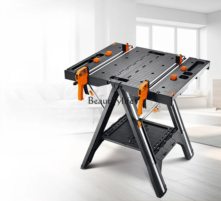 Multifunctional Working Tool Table Mobile Portable Woodworking Console Saw Bench Folding Tool
Multifunctional Working Tool Table Mobile Portable Woodworking Console Saw Bench Folding Tool