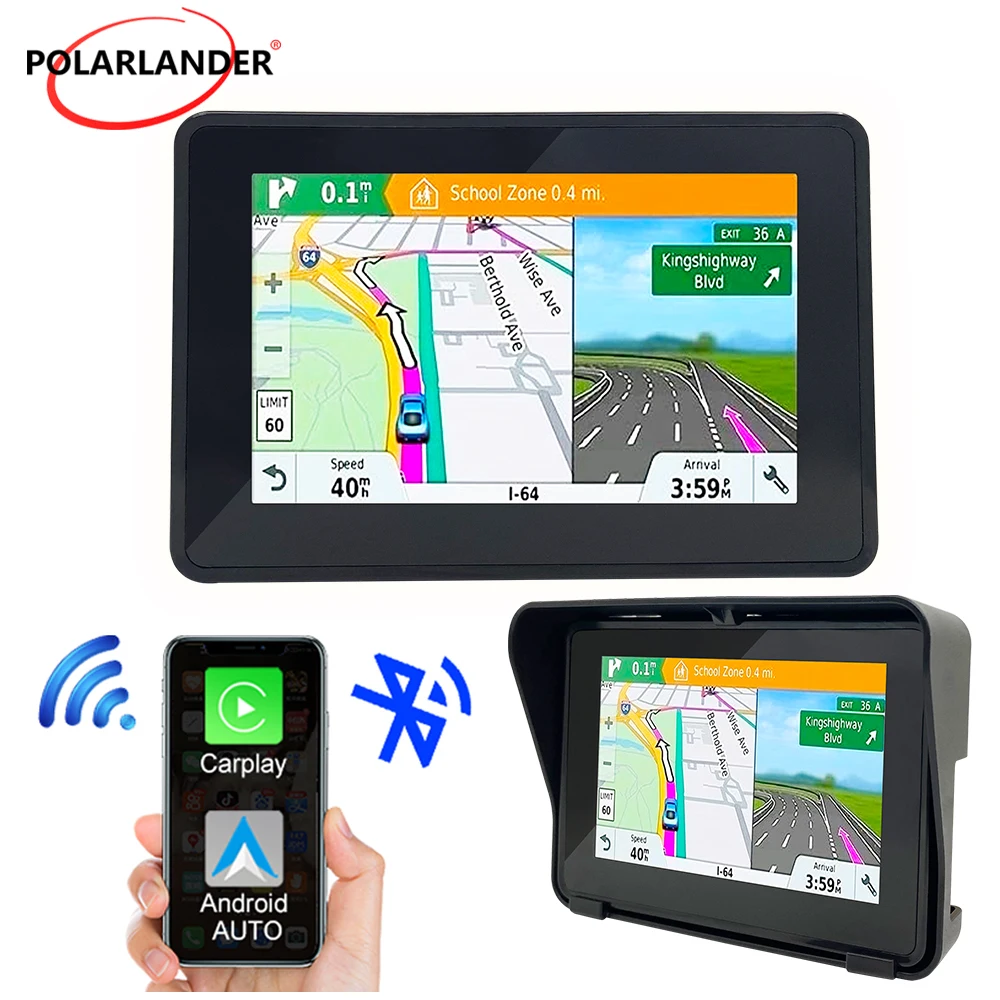 Мотоциклетный навигатор GPS Carplay Android автоматический дисплей 5 дюймов полный корпус водонепроницаемый монтажный кронштейн
Мотоциклетный навигатор GPS Carplay Android автоматический дисплей 5 дюймов полный корпус водонепроницаемый монтажный кронштейн
