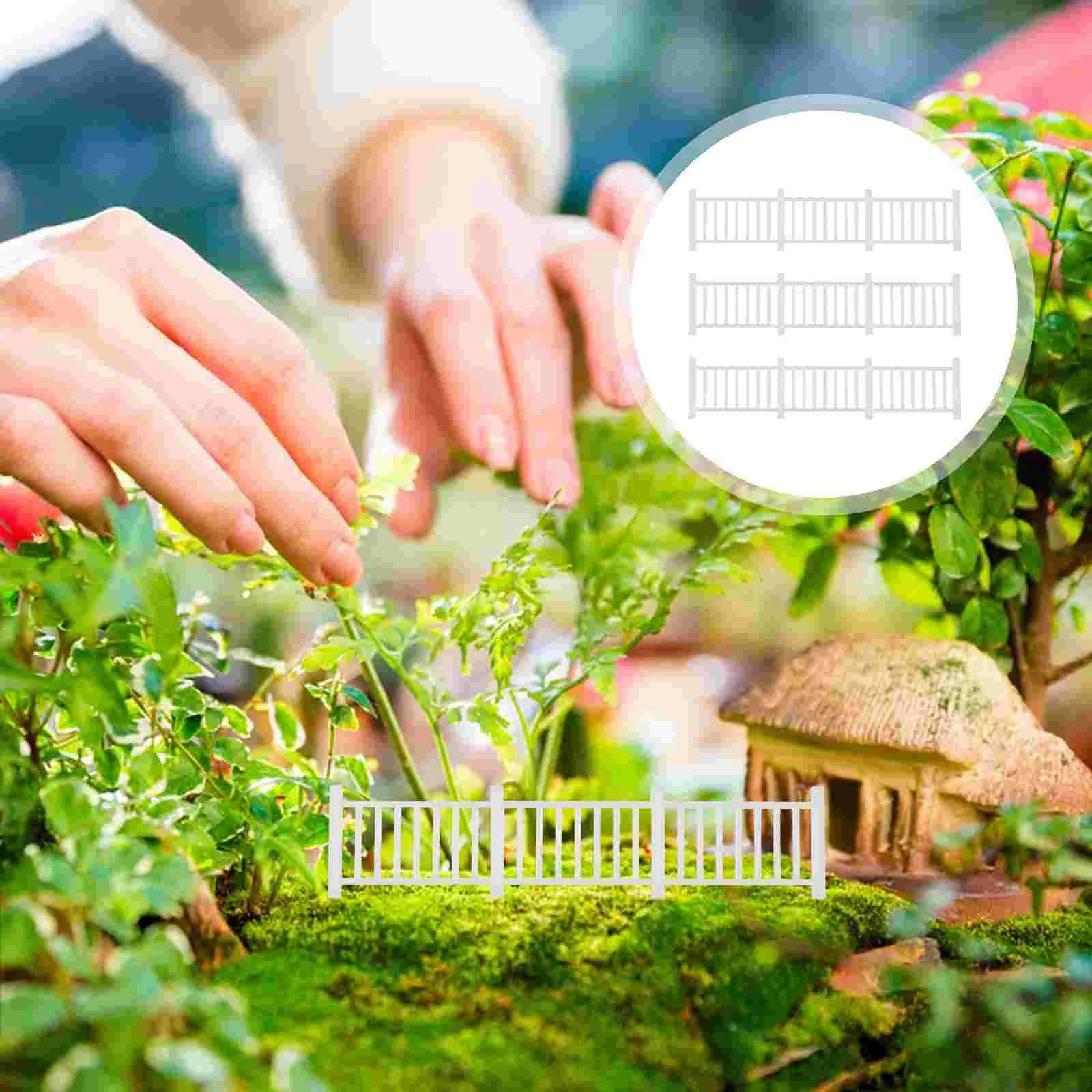 Pcs Fence Micro Landscape Ornaments Miniature Fairy Garden Fence Figurines Fairy Garden Accessories Dollhouse Home Garden Plant
Pcs Fence Micro Landscape Ornaments Miniature Fairy Garden Fence Figurines Fairy Garden Accessories Dollhouse Home Garden Plant
