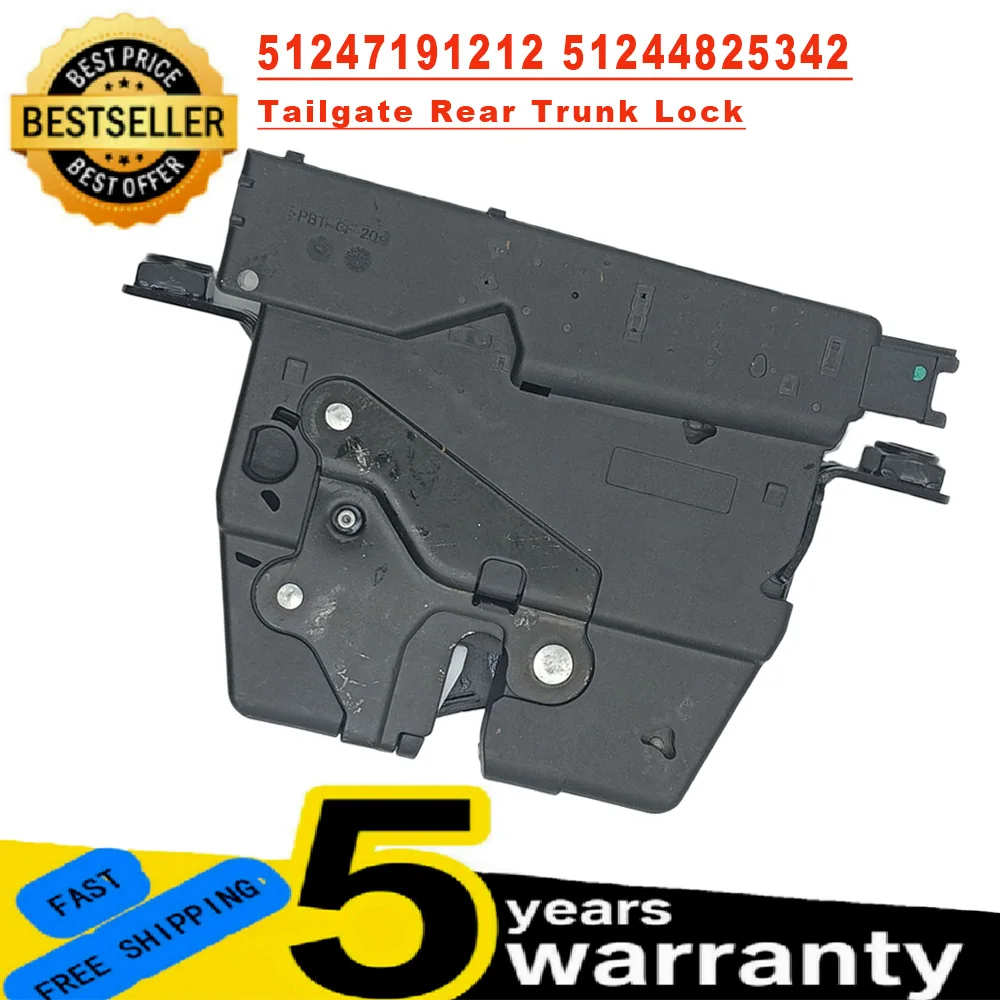51247191212 51244825342 Tailgate Rear Trunk Lock For BMW 3 4 5 6 Series F30 F32 F10 F06 F12 F13 Boot LID Lock
51247191212 51244825342 Tailgate Rear Trunk Lock For BMW 3 4 5 6 Series F30 F32 F10 F06 F12 F13 Boot LID Lock