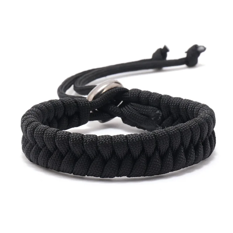 

New Arrival Adjustable Survival Emergency 550 Paracord Bracelet Parachute Cord Bracelet For Camping Hiking Outdoor