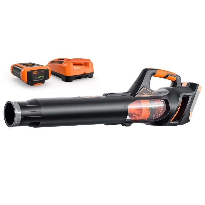 40V Leaf Blower With 4.0Ah Battery & Charger, Brushless Motor, 540 CFM 100 MPH, 5-Speed Optional
40V Leaf Blower With 4.0Ah Battery & Charger, Brushless Motor, 540 CFM 100 MPH, 5-Speed Optional