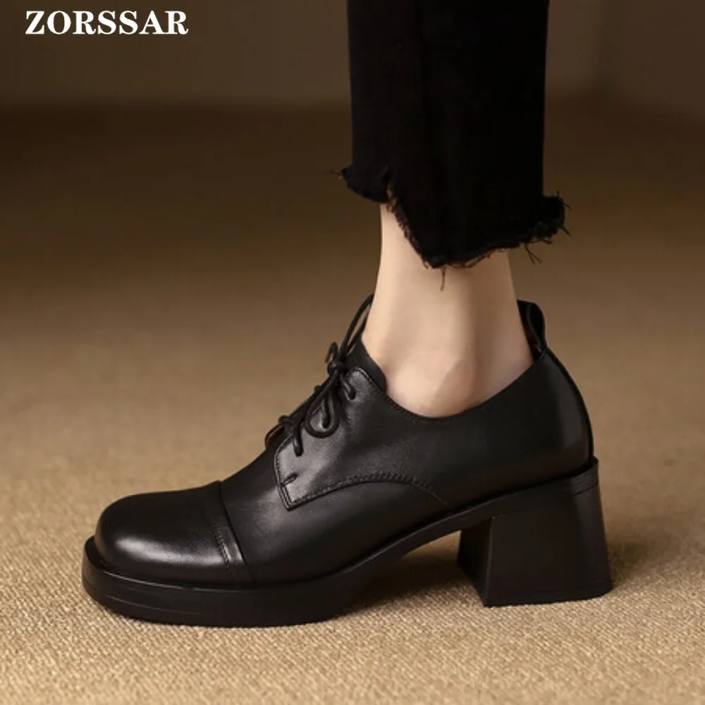 2024 New Spring Women Pumps Vintage Style Chunky Heel Oxford Shoes Lace Up Female Fashion Elegant Classica Ladies High Heels
2024 New Spring Women Pumps Vintage Style Chunky Heel Oxford Shoes Lace Up Female Fashion Elegant Classica Ladies High Heels