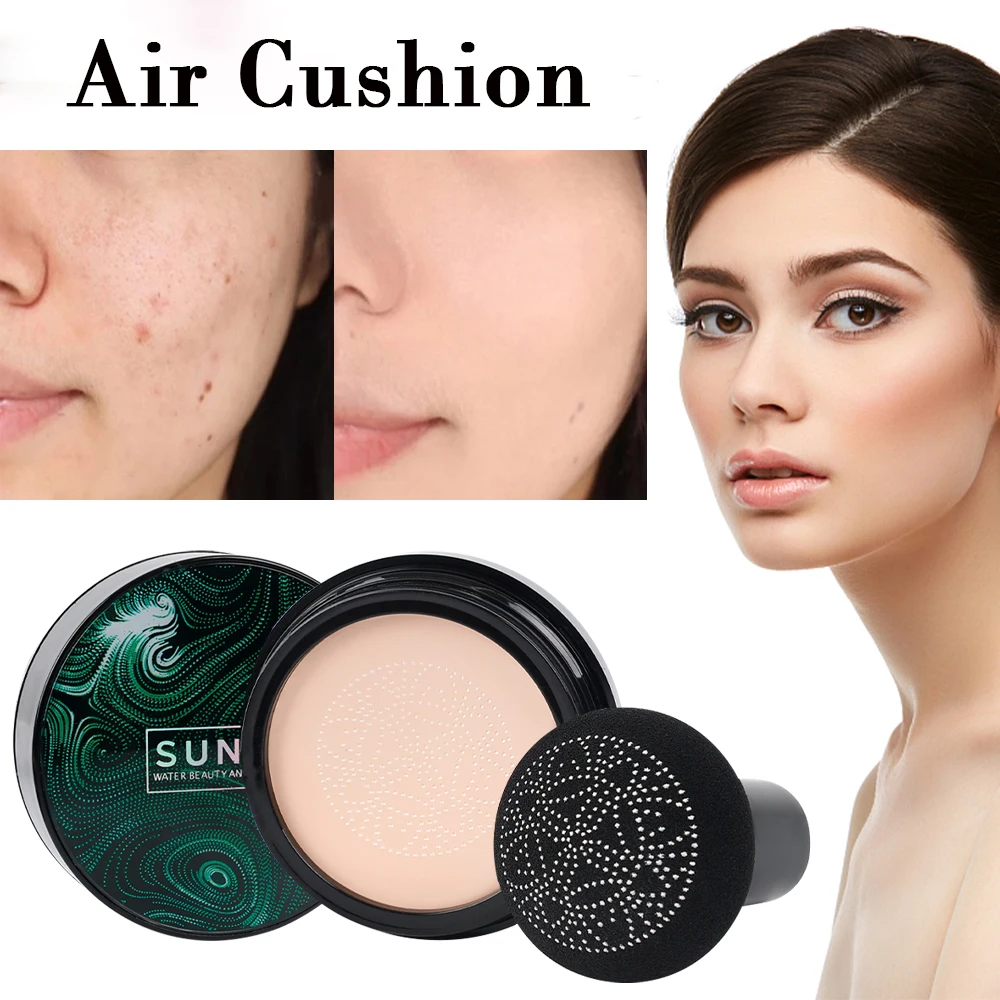 Mushroom Head Air Cushion Concealer Oil-control Whitening Natural Brighten Face Base Tone Long-lasting Moisturizing Base Makeup
Mushroom Head Air Cushion Concealer Oil-control Whitening Natural Brighten Face Base Tone Long-lasting Moisturizing Base Makeup