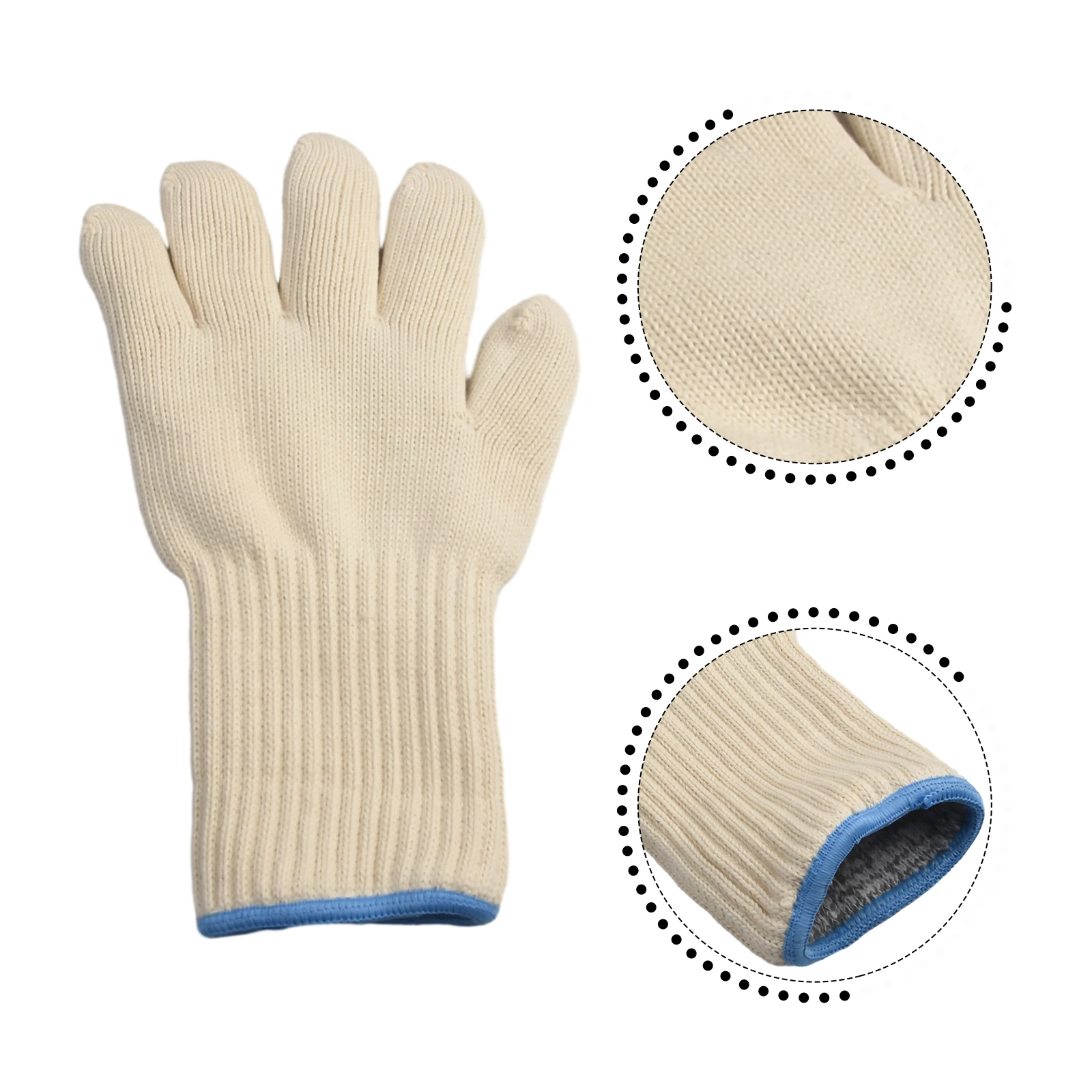 2Pcs Heat Resistant Gloves Heatproof Oven Mitts Anti-scald Gloves White For BBQ Grill Protection Kitchen Cooking Supplies
2Pcs Heat Resistant Gloves Heatproof Oven Mitts Anti-scald Gloves White For BBQ Grill Protection Kitchen Cooking Supplies