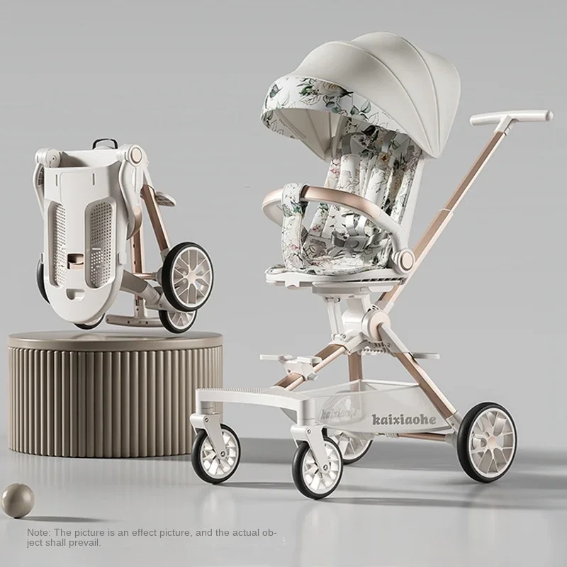 High Landscape Stroller Lightweight Foldable Scooter Stroller Newborn Baby Two-way Swivel Seat Five-point Harness Baby Stroller
High Landscape Stroller Lightweight Foldable Scooter Stroller Newborn Baby Two-way Swivel Seat Five-point Harness Baby Stroller
